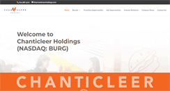 Desktop Screenshot of chanticleerholdings.com